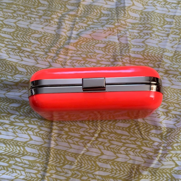 dELiA*s Handbags - Cute little neon coral box purse from dELiA*s